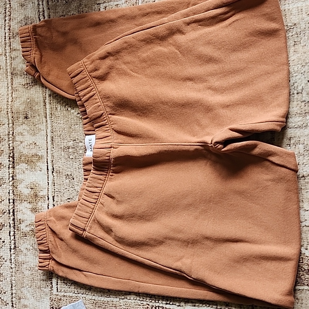 MATE the Label Straight Leg Pants in Rust - Picture 3 of 4